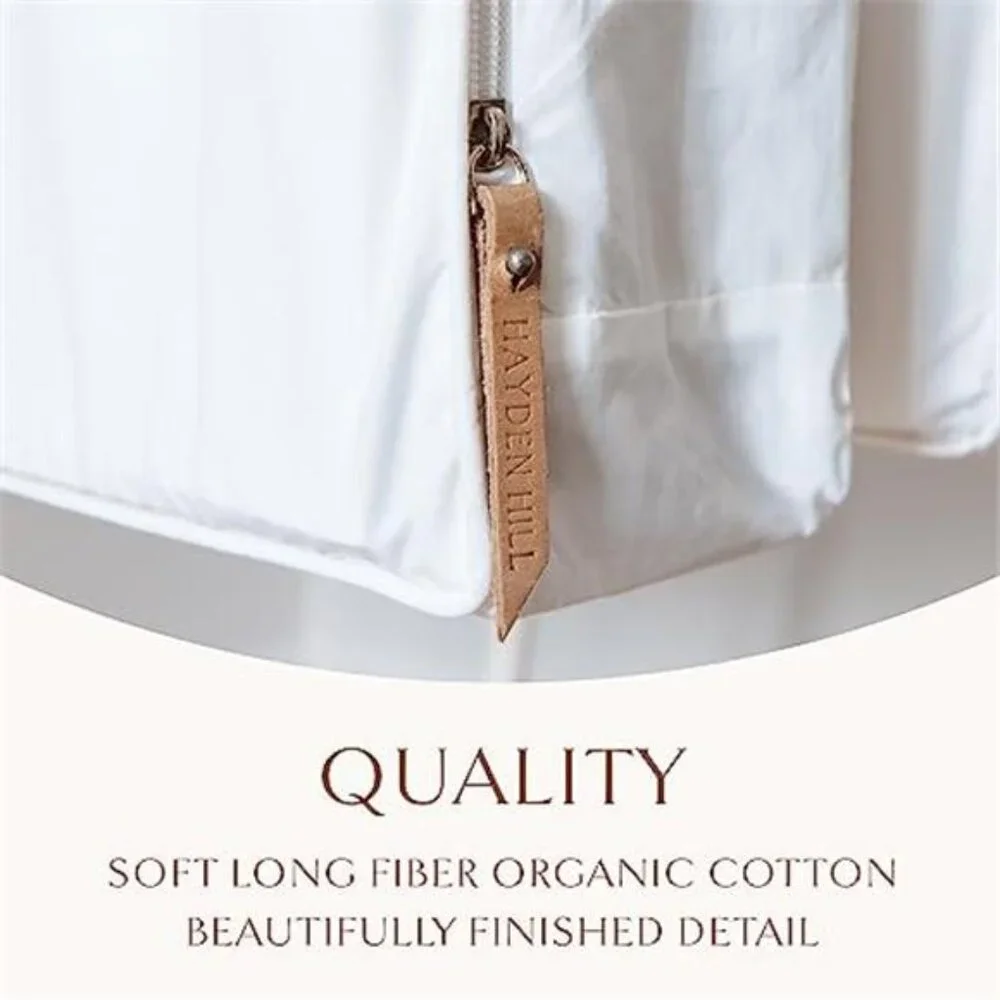 Organic Cotton Garment Bag Long Dress Bag Moth Proof Clothes Hanging Storage